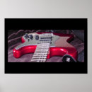 Pesquisar por guitarra vermelha pôsteres Instrumentos