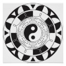 Pesquisar por yin yang pósteres pôsteres Preto e branco