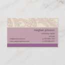 Pesquisar por modelo floral padrao cartao de visita Púrpura