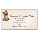 Pesquisar por yorkshire terrier cartao de visita Animal