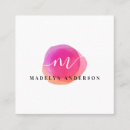 Pesquisar por laranja e branco cartao de visita Minimalista