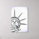 Pesquisar por a estátua da liberdade impressão de canvas America do norte