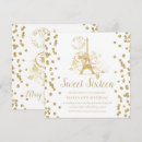 Pesquisar por doce dezesseis de paris convites Elegante