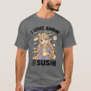 Pesquisar por sushi bonito camisetas Kawaii