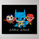 Pesquisar por flash chibi pôsteres Liga da justiça