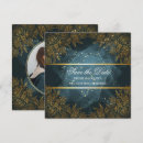 Pesquisar por preto e azul casamento convites Couple