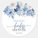 Pesquisar por flores azuis adesivos Chá de bebê