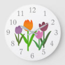 Pesquisar por tulipas coloridas relogios de parede Moderno