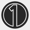 Pesquisar por número 1 adesivos Círculo