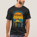 Pesquisar por aniversário de novembro camisetas Velho