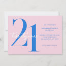 Pesquisar por rosa azul aniversário convites Moderno
