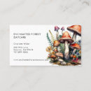 Pesquisar por cogumelos cartao de visita Floresta