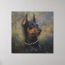 Pesquisar por doberman impressão de canvas Animal