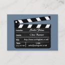 Pesquisar por clapperboard cartao de visita Diretor