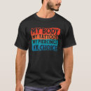 Pesquisar por piercing do corpo camisetas Tatuagem