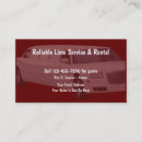 Pesquisar por limo service cartao de visita For him