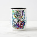 Pesquisar por coruja owl canecas Pintura de coruja