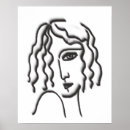 Pesquisar por desenho preto branco mulher pósteres pôsteres Retrato