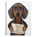 Pesquisar por dachshund cadernos de notas Animais de estimação