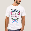 Pesquisar por armas e rosas camisetas Militar
