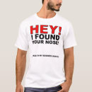 Pesquisar por nariz camisetas Divertido