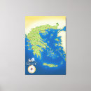 Pesquisar por cartografia impressão de canvas Ilha