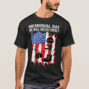 Pesquisar por nós nunca esqueceremos camisetas Memorial
