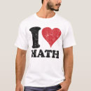 Pesquisar por eu amo a matemática camisetas Estudante de matemática