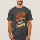 Pesquisar por minha esposa sabe tudo camisetas Casal