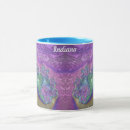 Pesquisar por verde azul e roxo canecas For her