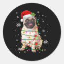 Pesquisar por natal pug adesivos Festivo