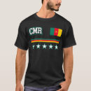 Pesquisar por camarões camisetas Bandeira do camarões