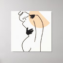 Pesquisar por linhas abstratas impressão de canvas Contemporâneo