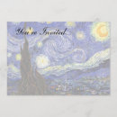 Pesquisar por noite estrelada de van gogh convites Estrelas