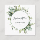 Pesquisar por eucalipto cartao de visita Elegante