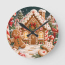Pesquisar por arte do biscoito relogios de parede Biscoitos de natal