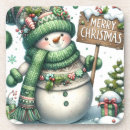 Pesquisar por boneco de neve porta copos Verde