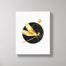 Pesquisar por borboleta preto e branco pósteres impressão de canvas Ouro