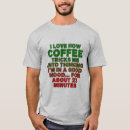 Pesquisar por eu amo o café camisetas Engraçado