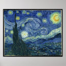 Pesquisar por pintor van gogh artes pôsteres Noite estrelada
