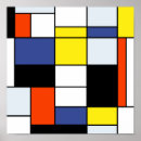 Pesquisar por mondrian composição artes pôsteres Vermelho