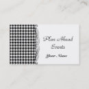 Pesquisar por houndstooth cartao de visita Costume
