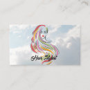 Pesquisar por cabelo longo cartao de visita Menina