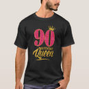 Pesquisar por ideias aniversário 90 camisetas Rainha