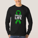 Pesquisar por fita da doação de órgão camisetas Rim