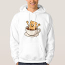 Pesquisar por dentro moletons com capuz Café