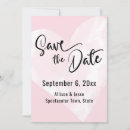 Pesquisar por pink save the date convites Salvar data