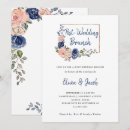 Pesquisar por floral azul do 13 18 horizontal casamento convites Aquarela