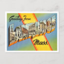 Pesquisar por massachusetts cartoes postais Vintage