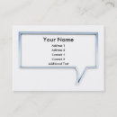 Pesquisar por bolhas fala de cartao de visita Desenho animado